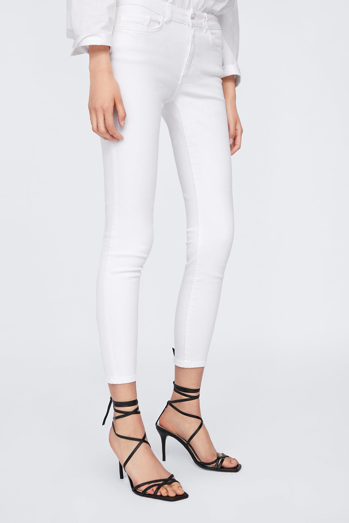 Pantalon Vintage Blanc – Image 4