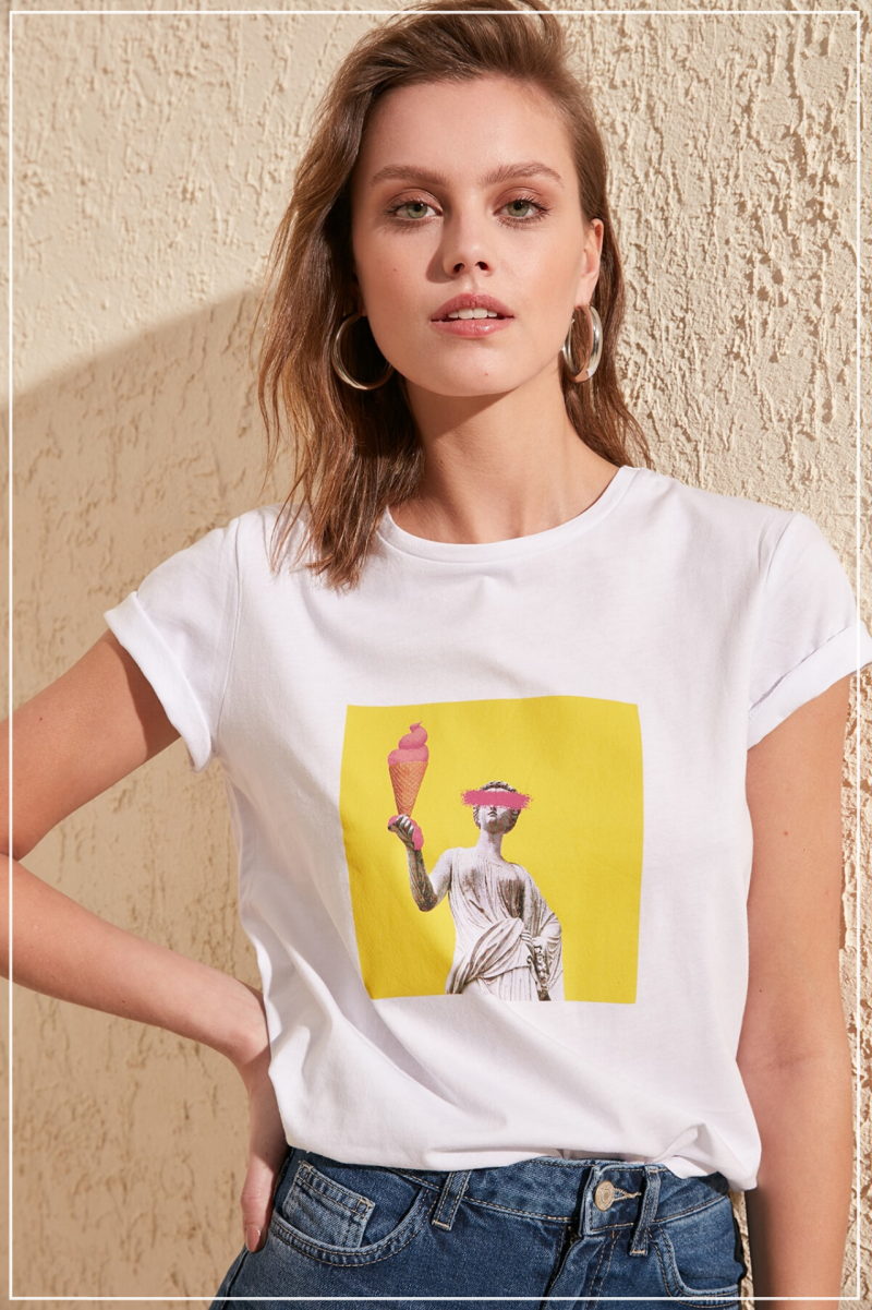 T-Shirt au style vintage intemporel
